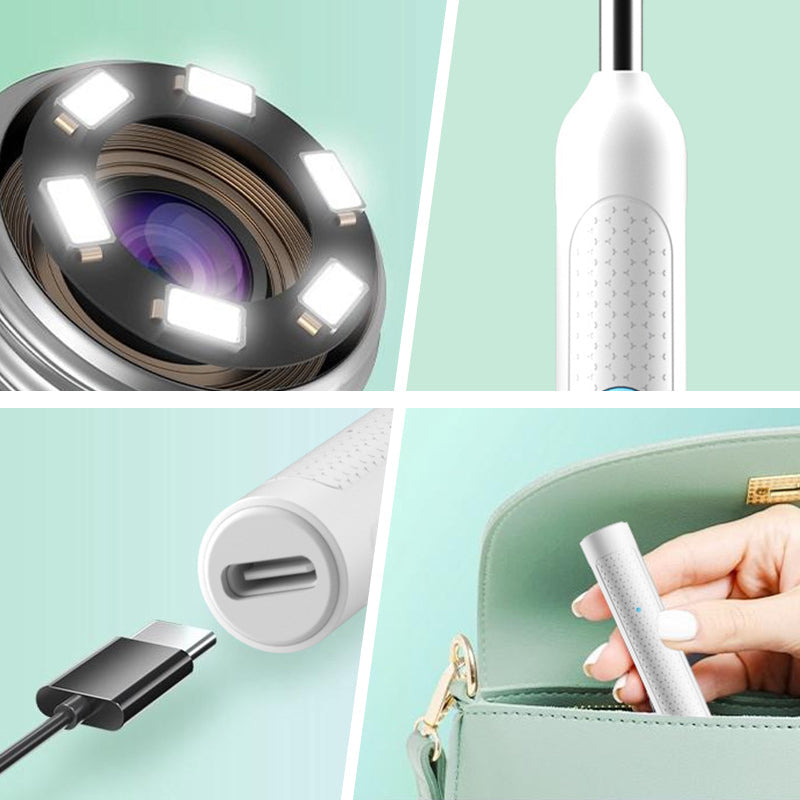Electric Ear Wax Removal Tool With Visualized Cleaning Camera