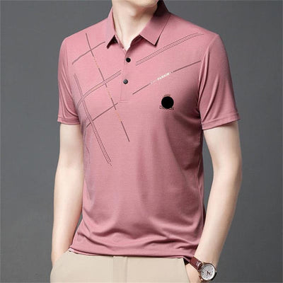 Men's Ice Silk Stretch Shirt Cool Comfortable Lightweight Design