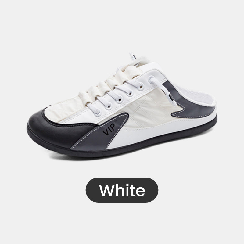 Men's Backless Sneakers Lightweight Casual Slip On Shoes
