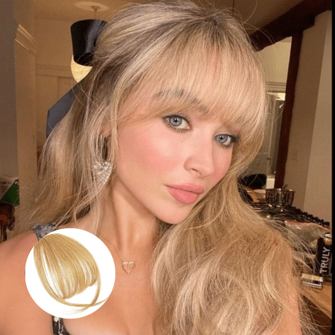 Clip In Bangs Hair Extensions Easy Stylish Natural Look