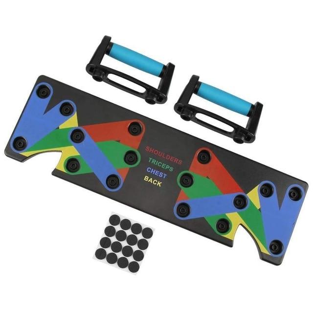 Push Up Rack Board 9 In 1 Upper Body Workout Equipment
