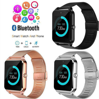 Z60 Bluetooth Smart Watch Fitness Tracker With Heart Rate Monitor
