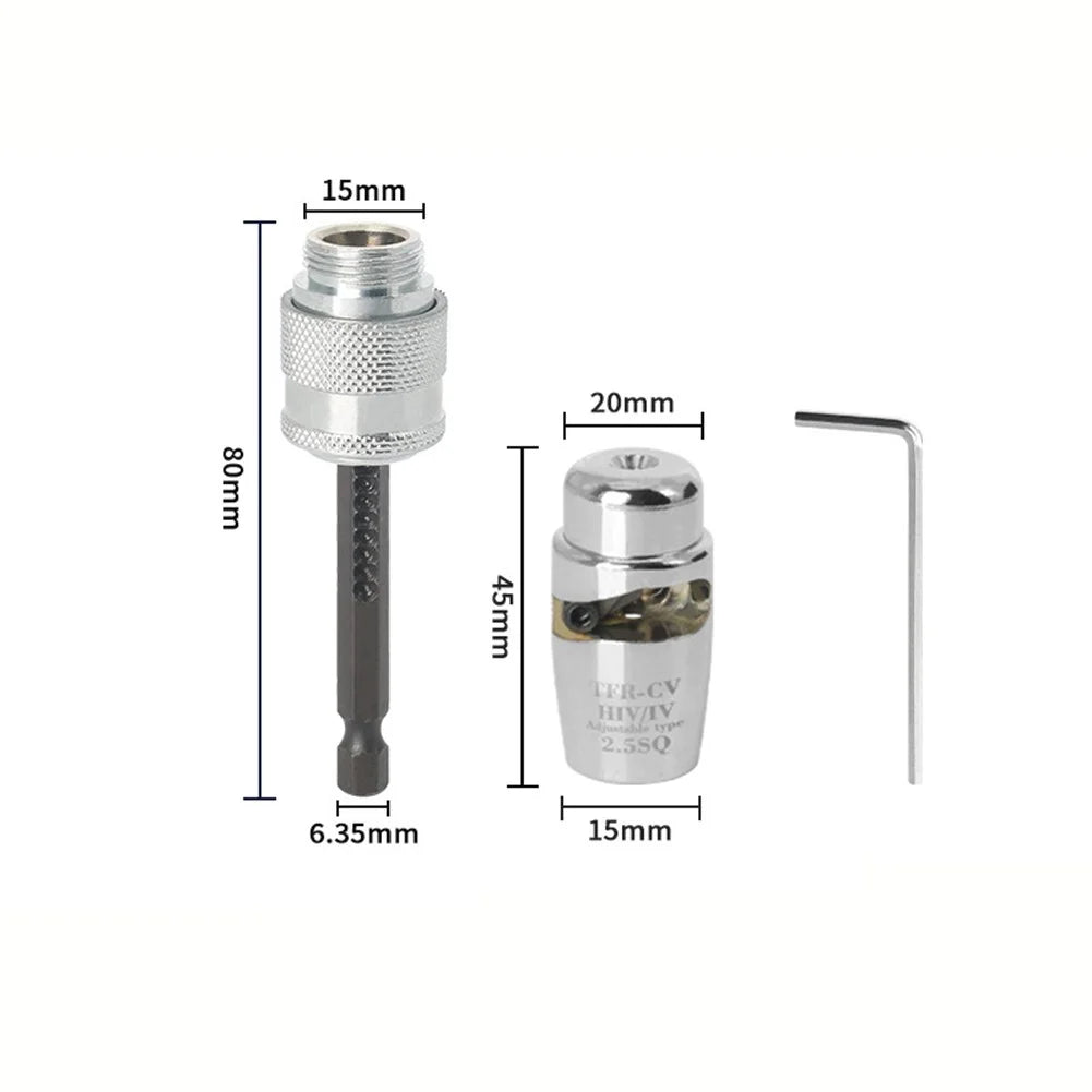 Electrician Wire Stripper For Quick Wire Stripping With Drill Attachment