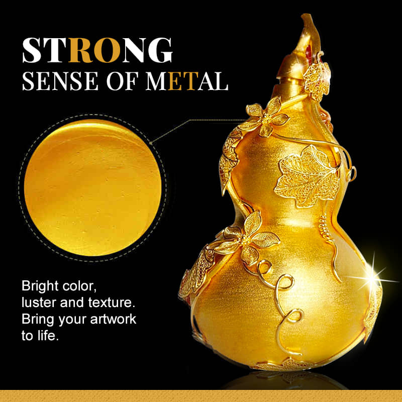 Water-Based Bronzing Paint With Glitter For Radiant Glow