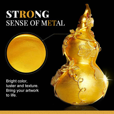 Water-Based Bronzing Paint With Glitter For Radiant Glow