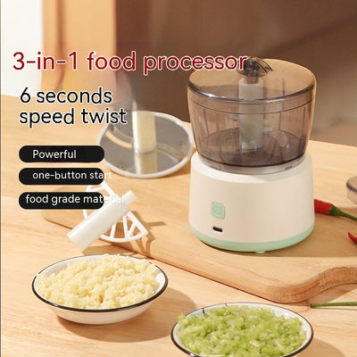 Mini Electric Meat Grinder With Automatic Multi Function Mixer