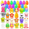 24 PCS Easter Squishy Toys Prefilled Slow Rising Eggs Set