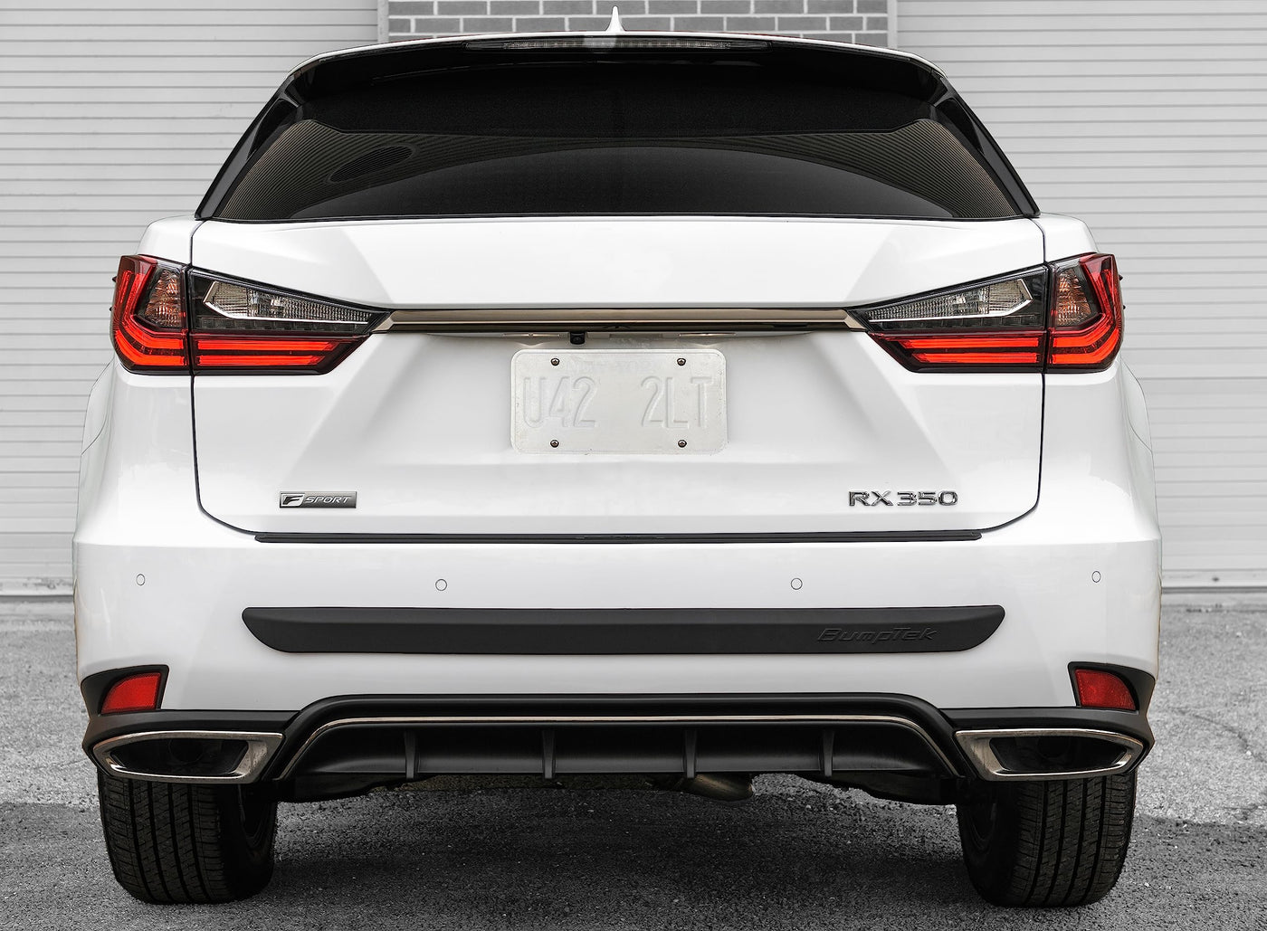BumpTek RP Series Stick On Rear Bumper Guard 46 Inch Wide