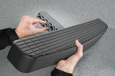 WeatherTech BumpStep XL Trailer Hitch Step With Stainless Theft Deterrent Hardware