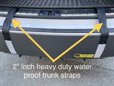 BumperBoss Rear Bumper Protector For Cars SUVs 76 Inch Wide