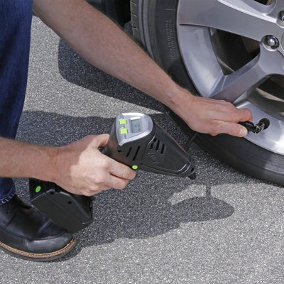 Slime Cordless Tire Inflator Portable Digital Air Compressor Pump