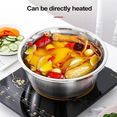 Germany Multifunctional Stainless Steel Basin For Kitchen And Outdoor Use