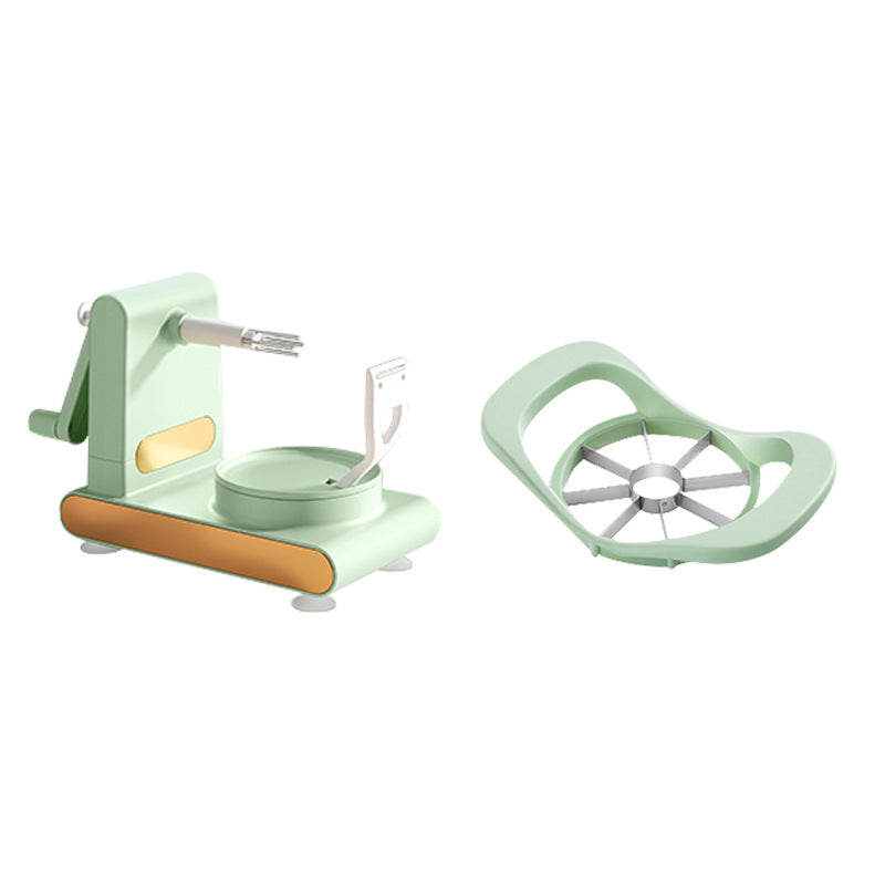 Hand-cranked Peeler Machine Multifunctional Fruit Slicer Cutter Tool