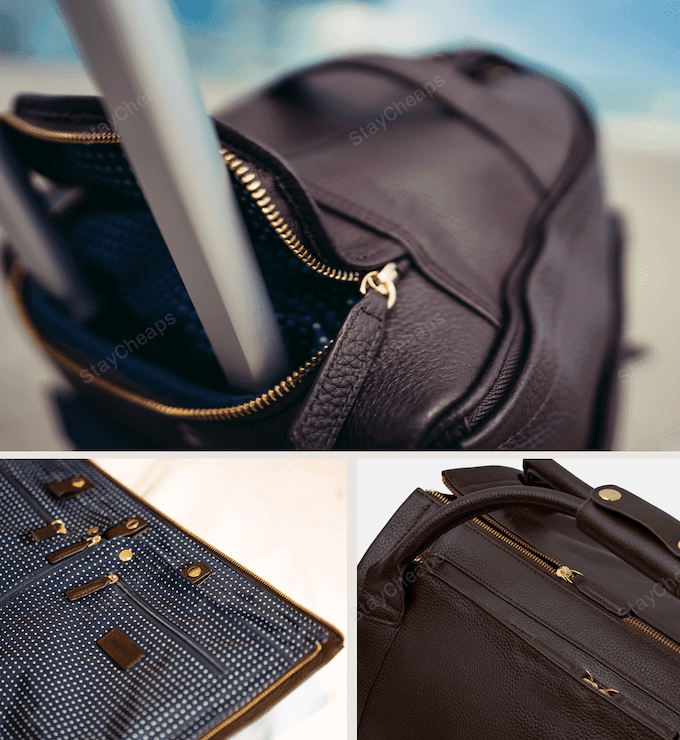 Convertible Duffle Garment Bag With Multiple Storage Compartments