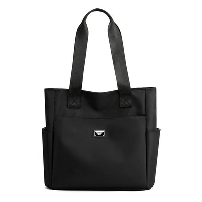 Waterproof Nylon Shoulder Bag Large Capacity Multi Pocket Design