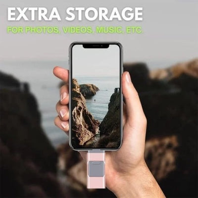 4 In 1 USB Flash Drive Fast Image Transfer Storage Device