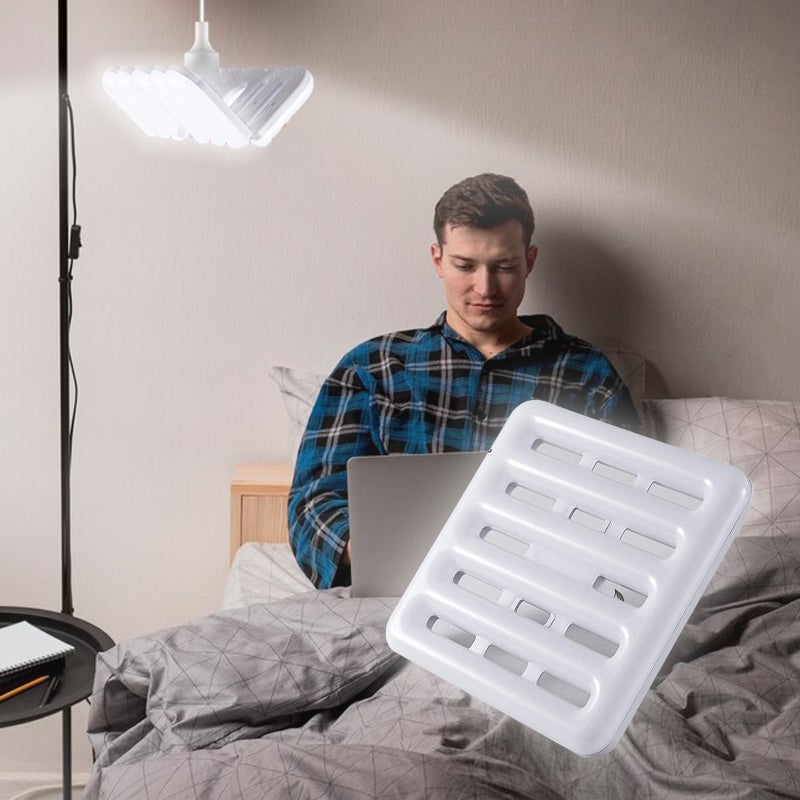 Foldable LED Garage Light Bright Adjustable Workshop Lamp