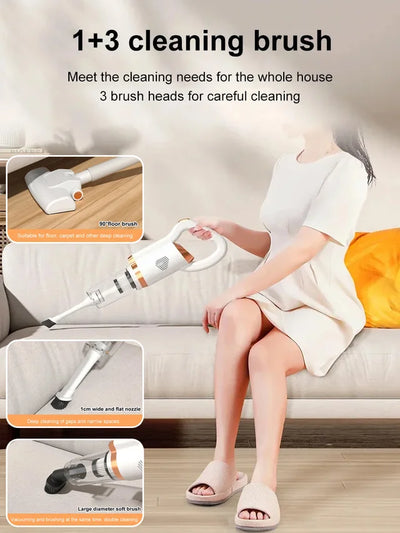 Multifunctional Household And Car Vacuum Cleaner Three In One Tool