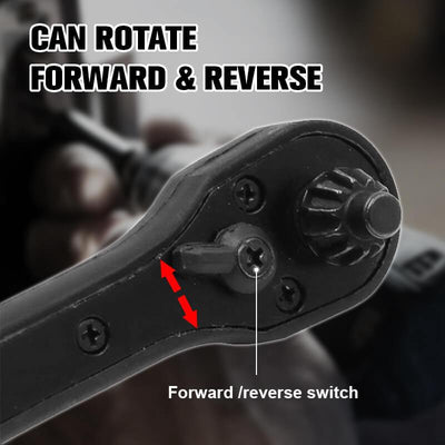 2 In 1 Drill Chuck Ratchet Spanner Multi Functional Tool
