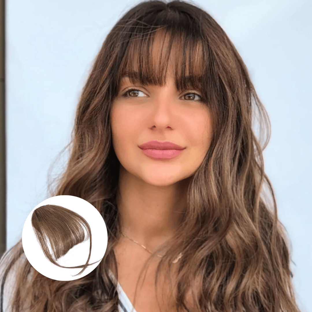 Clip In Bangs Hair Extensions Easy Stylish Natural Look