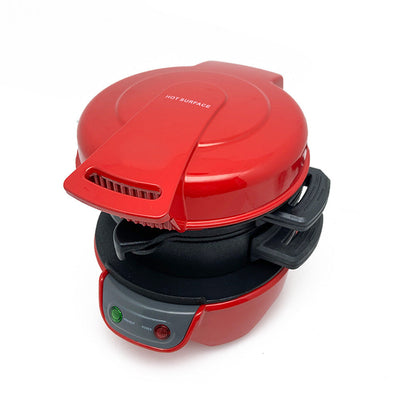 Breakfast Sandwich Maker With Egg Cooker Ring And Waffle Function