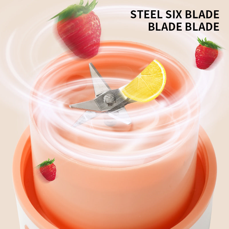Electric Juicer USB Rechargeable Wireless Fruit Blender Squeezer Machine