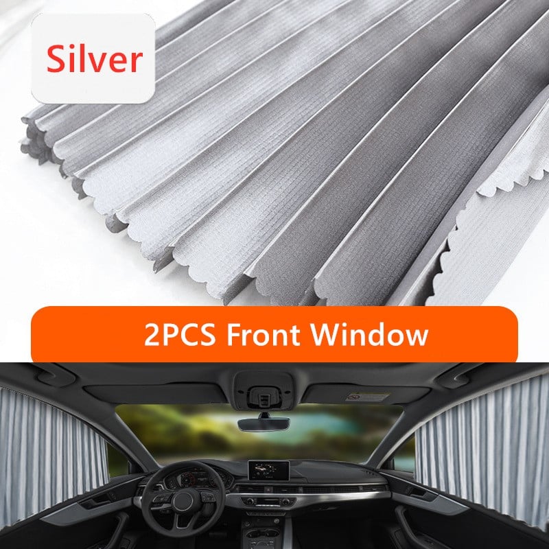 Universal Fit Magnetic Car Window Sunshade Side Privacy Shield