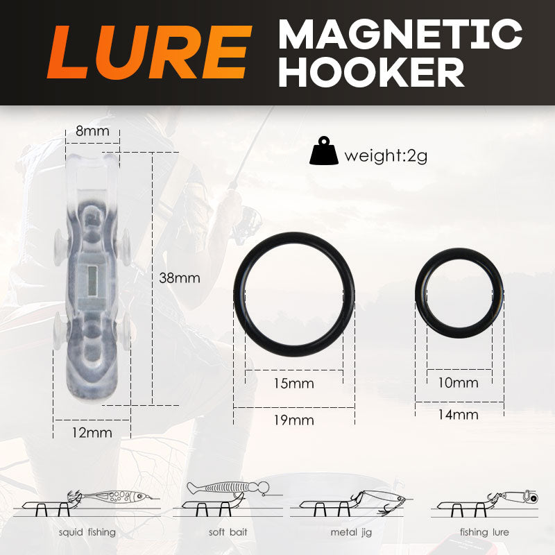 Lure Magnetic Fishing Hook Automatic Catcher For Easy Fishing