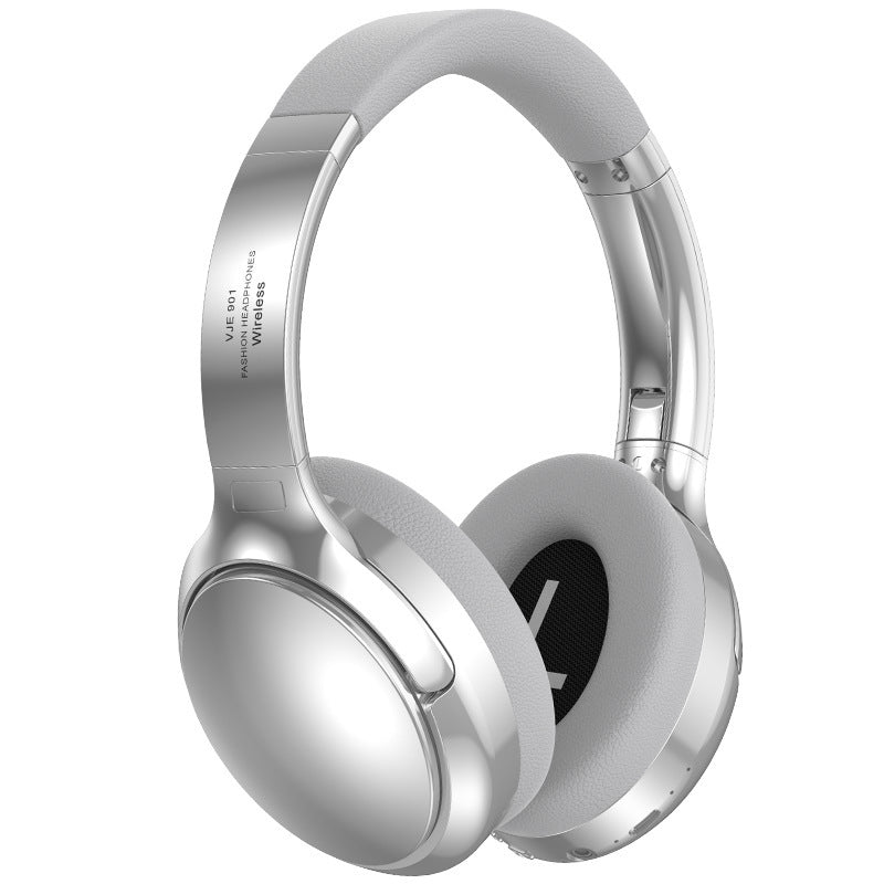 Retro Bluetooth Headset Metal Design Wireless Audio Headphones