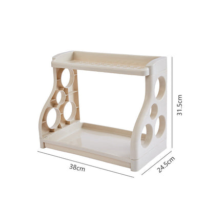 Multilayer Kitchen Storage Rack Shelving Organizer For Supplies