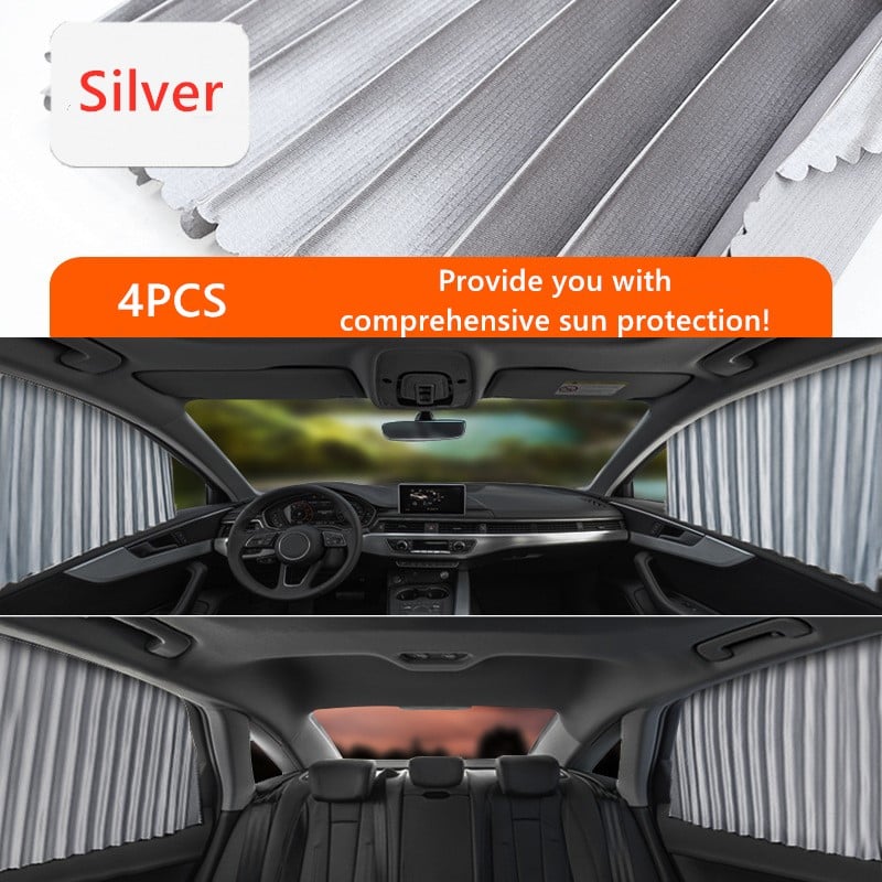 Universal Fit Magnetic Car Window Sunshade Side Privacy Shield