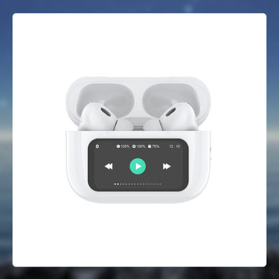 In-ear Bluetooth Earphones With Screen Display And Clear Sound