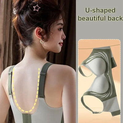 Wireless Push-up Bra Wireless Comfort No Sagging Support Bra