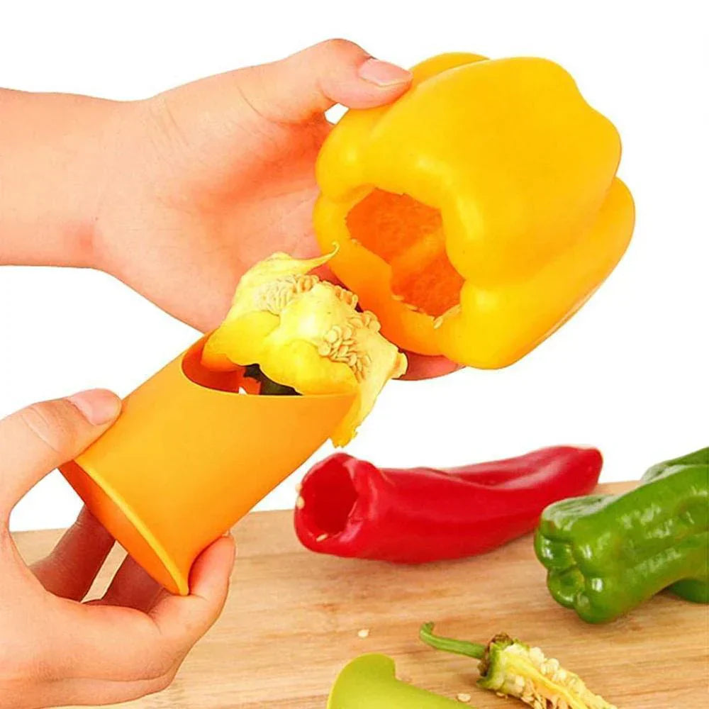 Practical Pepper Core Remover Tool For Easy Pepper Preparation