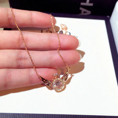 Angel Wings Necklace Elegant Pendant Jewelry For Women Gift