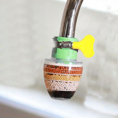 Rotating Splash Proof Water Saving Faucet Nozzle Filter