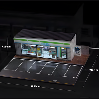 Urban Street Displays For Model Cars 164 Scale Miniature Scenes