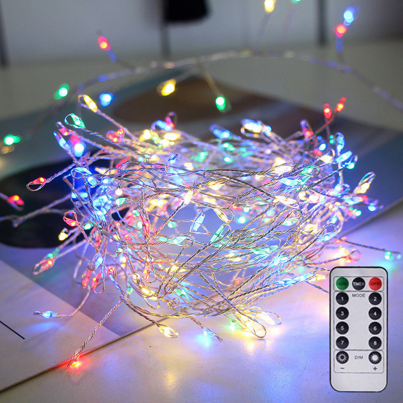 Copper Wire Light String Firecracker Style Decorative Lights