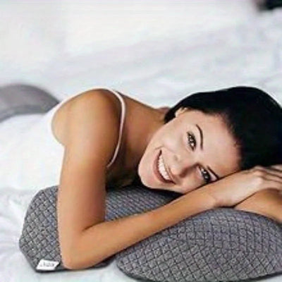 Memory Foam Neck Pillow Ergonomic Contoured Orthopedic Support