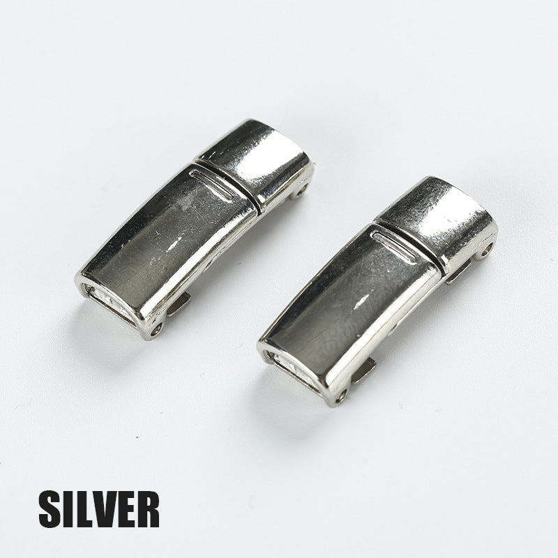 Magnetic Shoelace Buckle Metal Quick Secure Closure