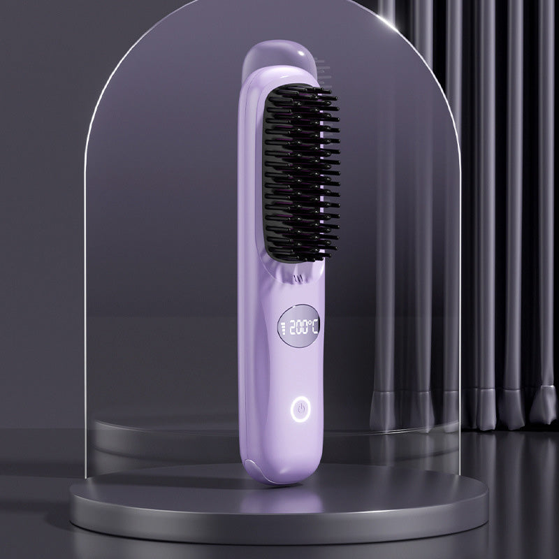 Wireless Hair Straightener Cordless Portable Fast Heating Styling Tool