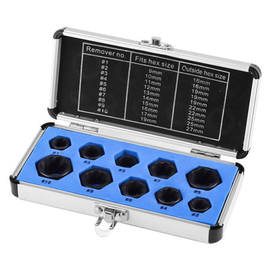 Damaged Screw Extractor Set 10 Pieces For Easy Removal