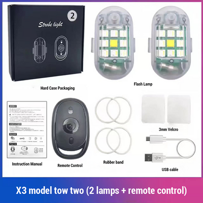 Wireless Remote Control Warning Light For Flash Alerts