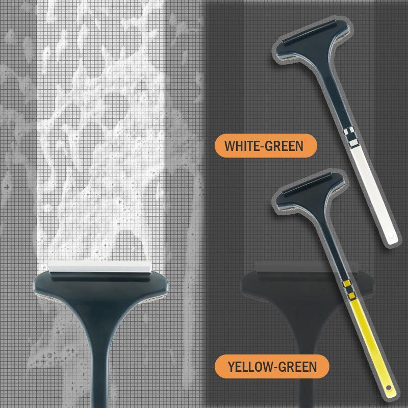 2 In 1 Window Cleaning Brush For Glass And Screen Surfaces