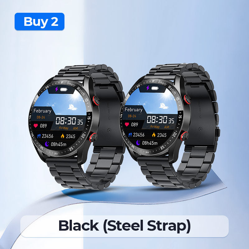Multifunctional Smart Watch Health Monitor Compatible With IOS Android