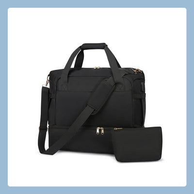 Large Capacity Travel Bag Durable Lightweight Spacious Luggage Tote