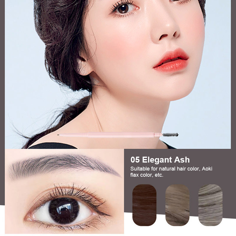 Double-Head Rotating Fine Eyebrow Pencil For Precise Shaping