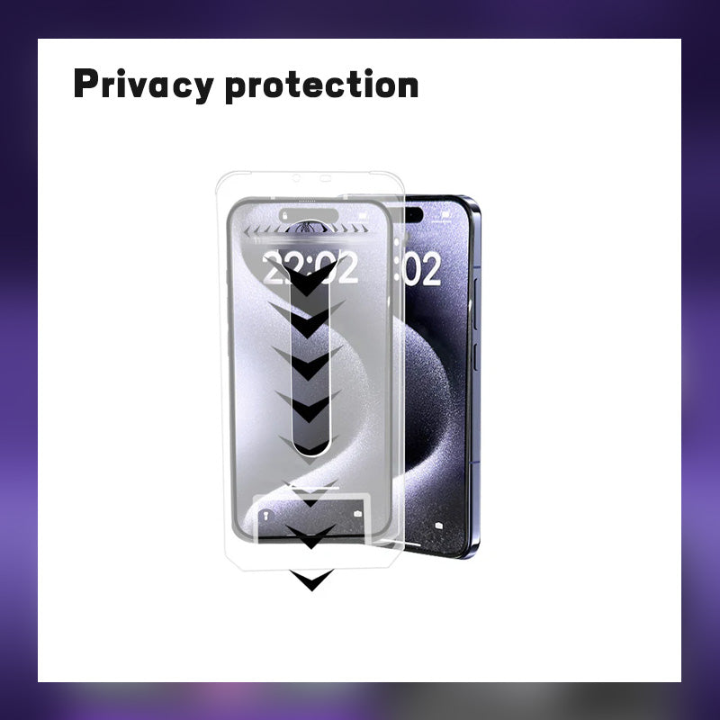 Silk Screen Tempered Screen Protector Dust-Free Clear Film