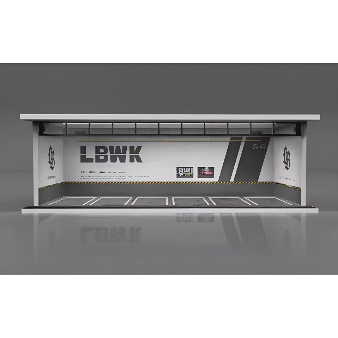 Miniature Car Garage For 1:24 1:43 And 1:64 Model Cars