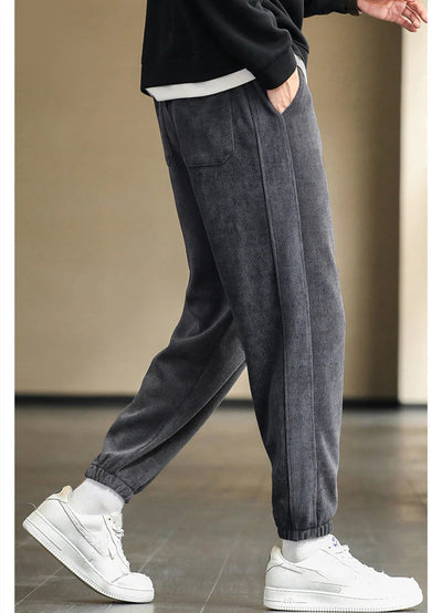 Men's Corduroy Pants Soft Casual Comfortable Trousers
